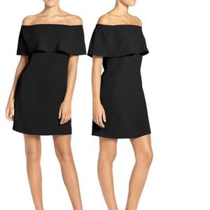 Charles Henry Off the Shoulder Dress